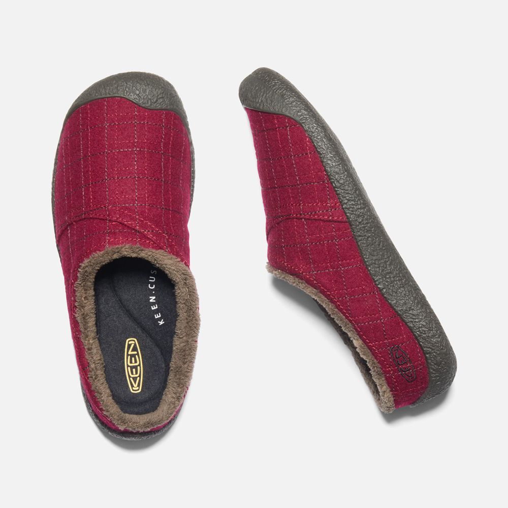 Keen Tofflor Dam Röda - Howser Wrap Slide - 087291LRC
